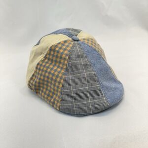 Boston Scally The Kraken Patchwork Multi Color Newsboy Cap Limited Edition Small